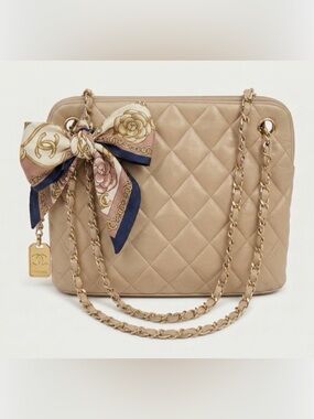 Vintage Chanel Quilted Lambskin Bag